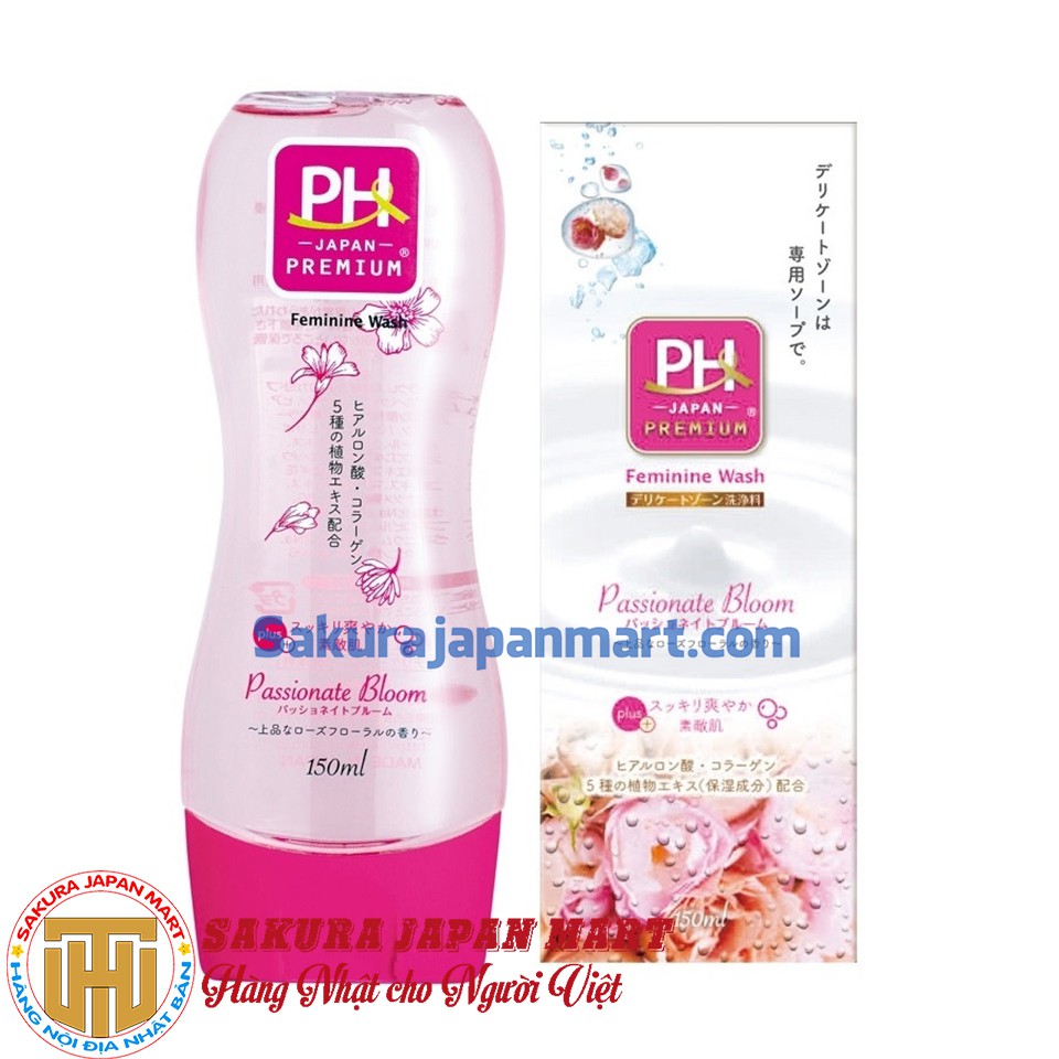 Dung dịch vệ sinh phụ nữ PH Care Japan Premium 150ml  hồng